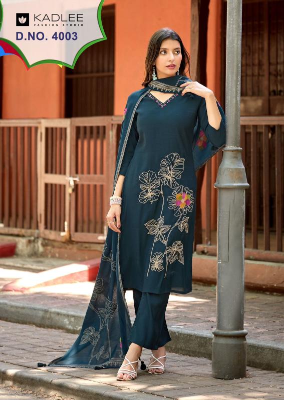 Kadlee raahi 3pcs kurti wholesale shopping